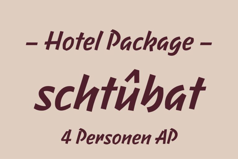 schtûbat Apartment (4 Personen)