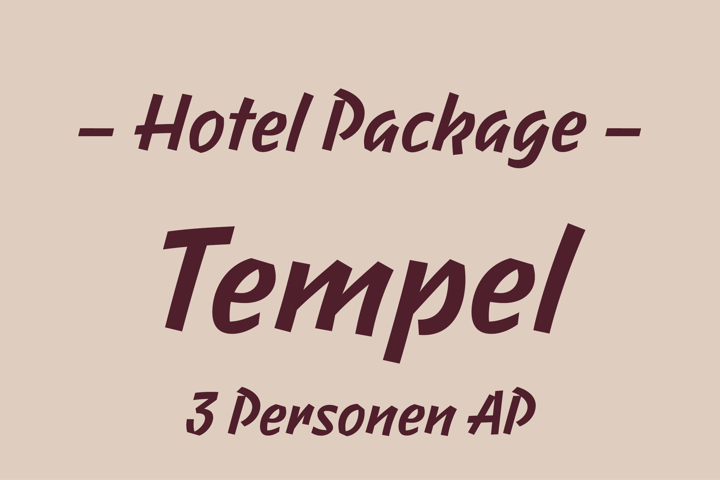 Tempel 74 Apartment (3 Personen)